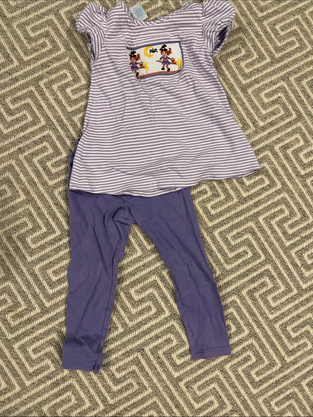 Velani classics smocked pant set
